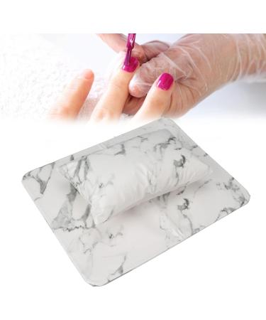 Nail Art Pillow Firm Zipper PU Leather Hand Pillow Convenient Cleaning Detachable Comfortable Touch Stylish for Nail Shop - Buy Online on GoSupps.com