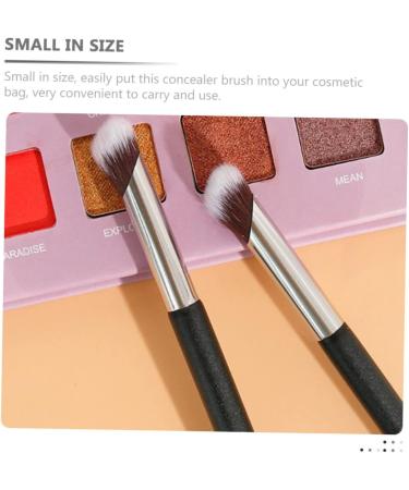 HONMEET Concealer Brush Angled Foundation Brush Face Blending Brush Concealing Brush Powder Brush Concealer Makeup Brush Angled Makeup Brush Eye Artificial Fiber The Face Nose - Buy Online on GoSupps.com