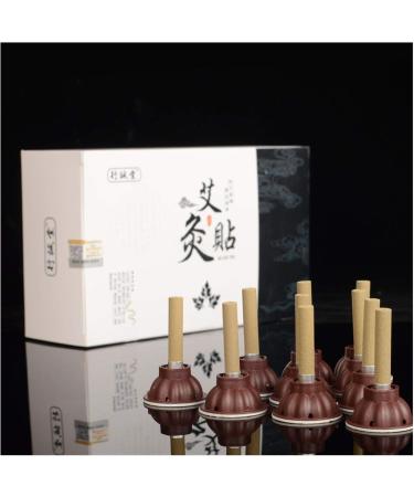 Shop Smoke-Free Moxa Cones - 60PCs Self-Adhesive Moxibustion Sticks for Acupuncture & Massage | International Shipping - Buy Online on GoSupps.com