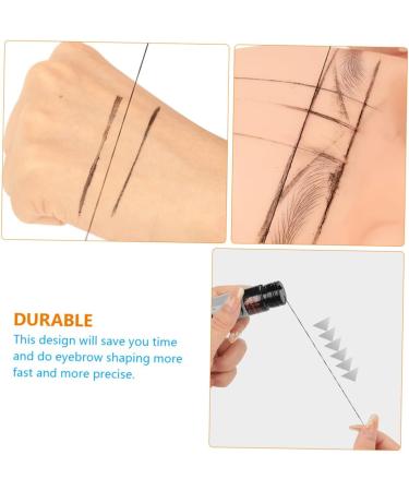 DOITOOL Eyebrow Tattoos Ruler Eyebrow Ink Black Line Eyebrow Microblading Ruler Portable Eyebrow Ruler String - Buy Online on GoSupps.com
