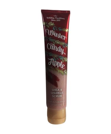 Bath & Body Works Shea & Sparkle Scrub Winter Candy Apple