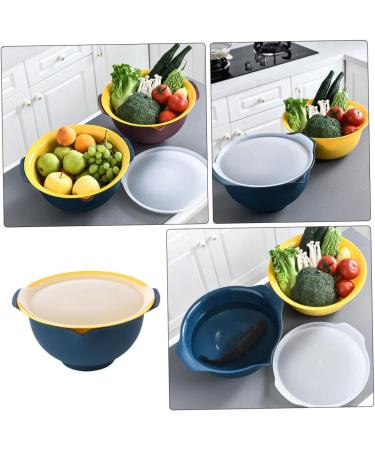 FUNOMOCYA Housewarming Ideas Drain Basket with Lid with Cover Cleaning Rack re-usable Housewarming Ideas - Buy Online on GoSupps.com
