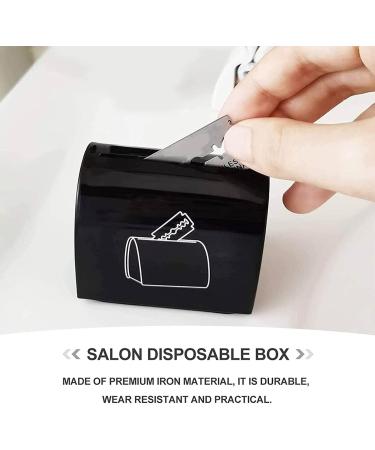 Premium Storage Box for Used Razor Blades | Safe & Reliable Blade Disposal | Ideal for Hairdressing Salons | International Shipping Available - Buy Online on GoSupps.com