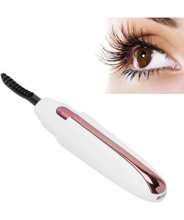 Verdant Touch Electric Lash Curling Tool Electric Heated Eyelash Curler USB Rechargeable Quick Curling Tool Natural Long-Lasting Lashes Curler for Girls White - Buy Online on GoSupps.com
