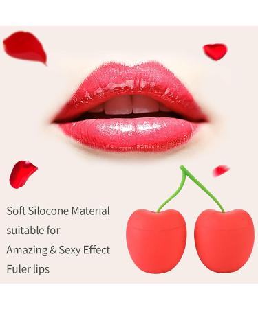Cherry Shaped Lip Plumper Enhancer | Silicone Lip Enhancer for Beautiful Curves | Women's Lip Plumping Device - Buy Online on GoSupps.com