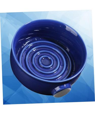 Vintage Ceramic Shaving Soap Container - Travel Shell Bowl for Shaving Brush | Old Fashioned Shaving Accessories Online - Buy Online on GoSupps.com