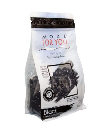 More For You Film Hand Wax Beans Black 500g - Premium Hot Wax for Hair Removal | Sir Agda Depilatory Wax International Shipping - Buy Online on GoSupps.com