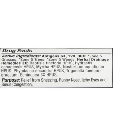 Allergena Allergy Relief Drops Zone 5 - 2 oz | Fast-Acting Relief - Buy Online on GoSupps.com