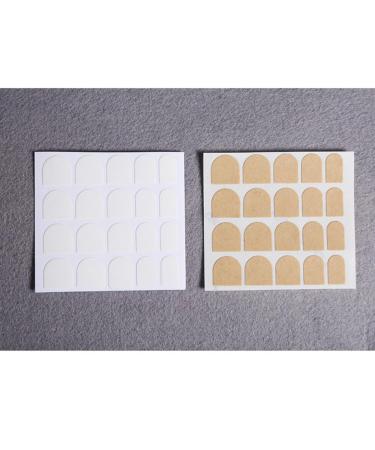 FOMIYES 150 Sheets Removable Nail Sticker Gel Nail Decals Nail Wraps Sticker Jelly Adhesive Tabs Jelly Gel Nail Sticker Nail Jelly Glue Stickers Nail Vinyls Detachable Fake Nail Stickers Yellowx3pcs 6.2X6.2cmx3pcs - Buy Online on GoSupps.com