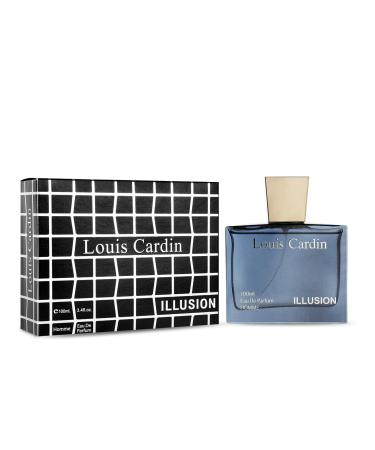 CREATION KRIVA Louis Cardin Illusion Eau De Parfum For Men || 100ml || Strong & Long Lasting Fragrance | Gift for Him - Buy Online on GoSupps.com