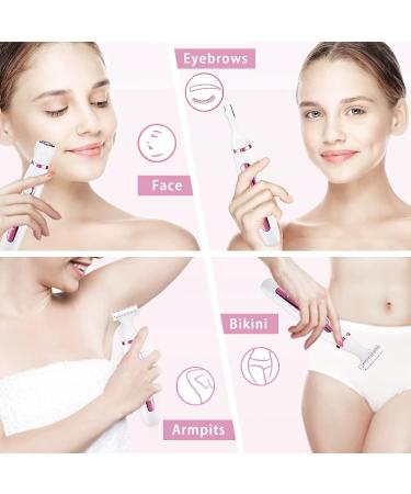 Zoushinn Electric 3-in-1 Women's Shaver & Bikini Trimmer - Wet/Dry, Painless, Waterproof - Buy Online on GoSupps.com