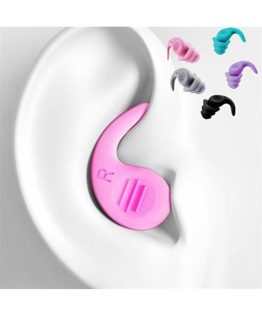 Ear Plugs 2 Boxes Silicone Sleep Earplugs Soundproof Earplugs Travel Noise Proof Earplugs Loop Earplugs Canada(Pink) - Buy Online on GoSupps.com