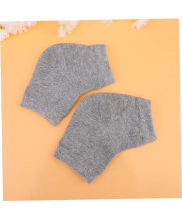 DOITOOL 4 Pairs Moisturizing Gel Socks Moisturizer Gel Socks Hydrating Socks Gel Heel Socks Night Wear Socks Rough Calluses Mens Stocking Ankle Socks Heel Anti-Crack Socks Breathable Pink - Buy Online on GoSupps.com