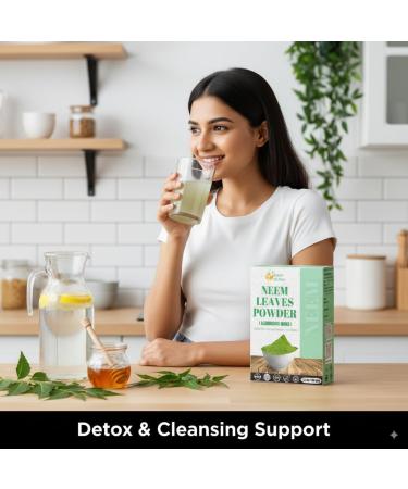 Herbs Botanica Neem Powder 100% Pure Natural Leaf Powder for Hair Skin & DIY Uses Finely Ground & Additive Free Natural Supplement in Resealable Pack 2 oz - Buy Online on GoSupps.com