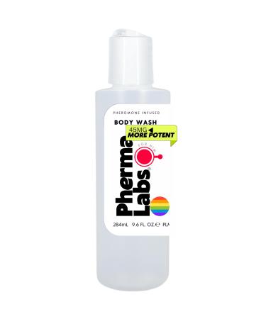 PHERMALABS Attract Men for Gay Men Pheromones Infused Body Wash For Him 9.6 fl oz bottle - Highest Concentration Of Pheromone Possible - Fresh & Long-lasting Smell
