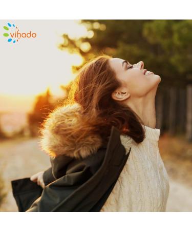 Vihado Zinc Drops - High-Dose Immune Support 420-Day Supply 100 ml | Faster Absorption Than Zinc Tablets - Buy Online on GoSupps.com