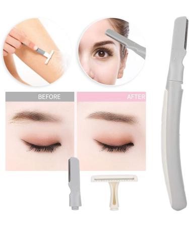 Portable 2 in 1 Eyebrow Trimmer & Hair Shaver Set | Easy Shaping with Ergonomic Handle | International Shipping Available - Buy Online on GoSupps.com