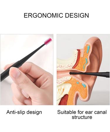 Buy Silicone Spiral Ear Plugs - Massage Ear Wax Removal Tool in Pink Carton | International Shipping Available - Buy Online on GoSupps.com
