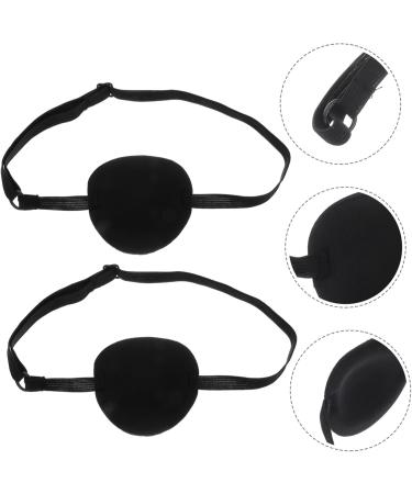 SOESFOUFU 10pcs Eye Patch Eye Mask Adjustable Single Eye Covers Blindfolds for Adults Blindfolds for - Buy Online on GoSupps.com