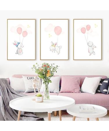 Lulupila Pictures Nursery Decor Set - Animal Motifs Forest Animals Poster for Baby Room - A4 Children's Decor - Set of 6 - Buy Online on GoSupps.com