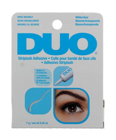 Duo Eyelash Adhesive 0.25oz White/Clear (3 Pack) - Buy Online on GoSupps.com