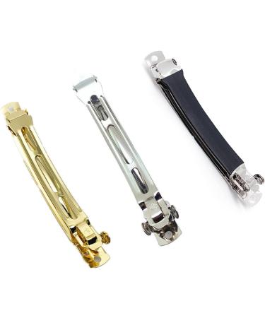 6/7/8/10cm Spring Hair Clips Metal Barrette Automatic Spring Hair Clips Blank Width Setting For Spring Hair Clips Barrettes - Buy Online on GoSupps.com