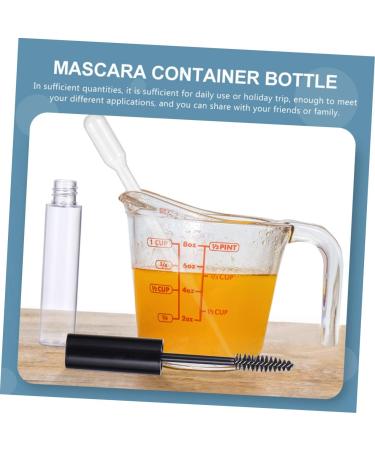 TOVINANNA 3 Sets Mascara Tube Lip Plumper Gloss Clear Lip Balm Containers Lash Containers Funnel Lash Wand Abs - Buy Online on GoSupps.com