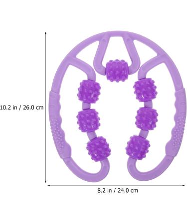 Heallily Trigger Point Massager - Deep Fabric Self-Massage Device for Muscle Relief | Handheld Body Scooter for Forearm Elbow Hand Arm & Leg | 2 Pieces - Buy Online on GoSupps.com
