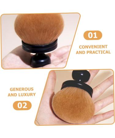 Healeved Fluffy and Soft Makeup Brush Makeup Powder Brush Makeup Tools Brush for Powder Foundation Setting Powder Brush for Loose Powder Travel Powder Brush Face Makeup Brushes Blush Brush 8.50X7.00X7.00CM As Shown - Buy Online on GoSupps.com