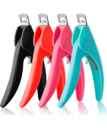 UNbit Nail Clipper U Shaped Cutting Nail Art Clippers for Nails French False Nail Tips Edge Cutters Stainless Steel Trimmers Manicure Tool(Color:Schwarz) - Buy Online on GoSupps.com