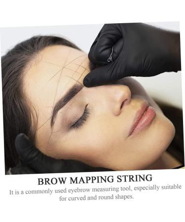 FRCOLOR 2pcs Beauty Premium Marking Measuring Pattern Thread Symmetrical Inked Brow Ruler Makeup Tattoos - Buy Online on GoSupps.com