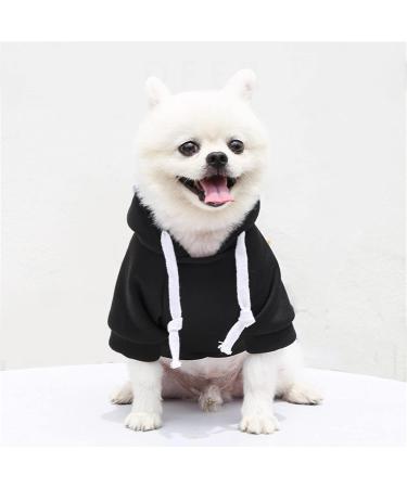 Waterproof Winter Dog Coat - Warm Fleece Jacket for Puppies & Medium Dogs | XL Size 1024thdebkc-black - Buy Online on GoSupps.com