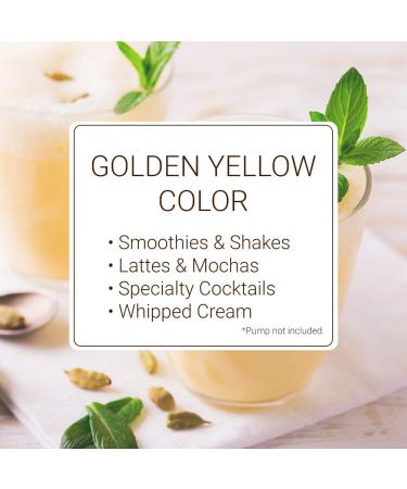 Monin Vanilla Syrup 1L - Ideal for Coffee, Shakes, Cocktails - Gluten-Free, Non-GMO - Buy Online on GoSupps.com