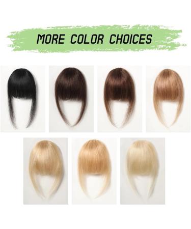 Bangs Hair Human Hair Bangs OverHead Clip in Hair Extensions Brown Natural Hairs Wispy Bangs Fringe Hairpieces for Women in Air Bangs Hair Extensions(HLH1004-3) Blunt Bangs HLH1004-3 - Buy Online on GoSupps.com