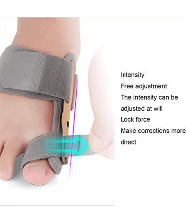 Bunion Corrector Toe Straightener | Adjustable Orthopedic Toe Separator for Hallux Valgus Relief - Buy Online on GoSupps.com