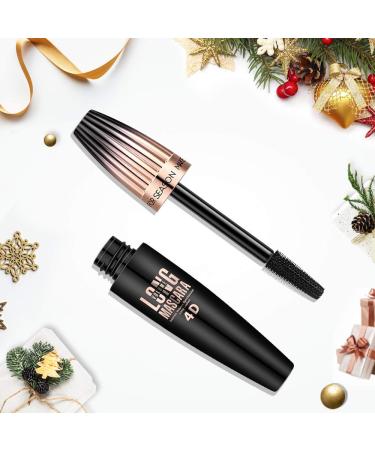 4D Silk Fiber Lash Mascara - Long-Lasting Natural Liquid Eyelash Mascara for Lengthening and Thickening - No Clumping, All Day Wear - 1PC - Buy Online on GoSupps.com