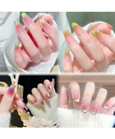 Cat Eye Gel Nail Polish Double Illusion Glitter Magnet Glitter Nail Gel Polish Auroras Shining Gel Nail Gel Cat Eye Pearl Shell Sparkle Gel Nail Polish Soak Off UV Led Gel Nail Polish (02#) - Buy Online on GoSupps.com