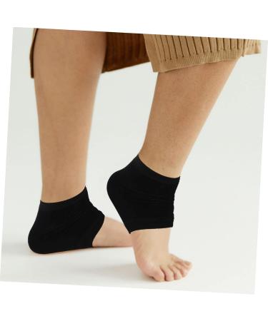 minkissy 50 Pairs Silicone Heel Socks Dry feet Socks toeless Socks Breathable Heel Socks moisturizing Sock Silicone Socks Foot Protectors for feet Portable Heel Socks Outdoor Winter Items - Buy Online on GoSupps.com