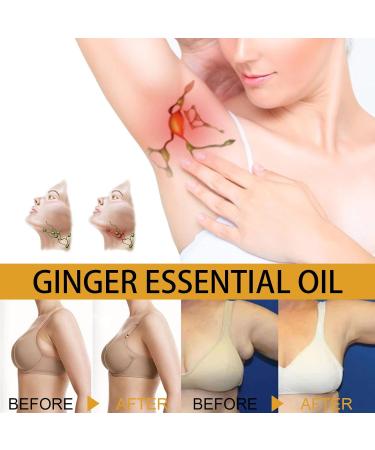 Ginger Massage Essential Oil for Lymphatic Drainage | Natural Daily Body Care - Buy Online on GoSupps.com