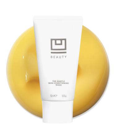 U Beauty The MANTLE Skin Conditioning Wash - Hydrating Facial Cleanser & Makeup Remover with Vitamin C + E Fruit AHAs and Hyaluronic Acid for Clean Refreshed and Hydrated-Looking Skin - 5.0 fl oz
