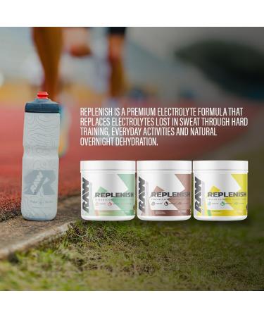 RAW Replenish Box - Premium Lemon Lime Electrolytes Powder for Hydration & Recovery | 20 Sticks - Electrolyte Drink Mix Supplement for Endurance & Performance - Buy Online on GoSupps.com