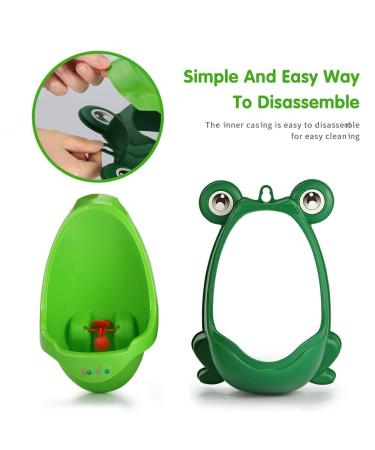 Soraco Frog Potty Training Urinal for Toddler Boys - Green | Aiming Target Included - Buy Online on GoSupps.com