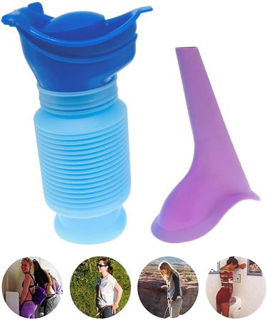 Adult Emergency Urinal Bottle Large Capacity Portable Travel Urine Cup Stretchable Mobile Toilet for Camping Car Travel - Buy Online on GoSupps.com