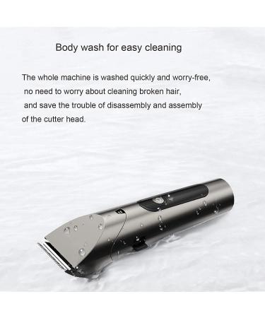 Electric Hair Clippers for Men | Cordless Rechargeable Hair Trimmer Kit for Home & Professional Use | LED Display Grooming Kit - Buy Online on GoSupps.com