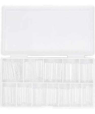 Long Fake Nails Breathable 360 Pieces Extended Water Pipe Nail Tips Easy to Apply Half Paste with Storage Box for Salon - Buy Online on GoSupps.com