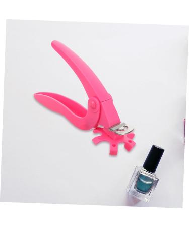 POPETPOP Shears Scissors Fake Nails Trimmer False Clipper Nail Art Tool Extended Nail Tips Extended Nail Clipper Portable Nail Clipper Measurer Manicure Stainless Steel Pink Nail Clippers - Buy Online on GoSupps.com