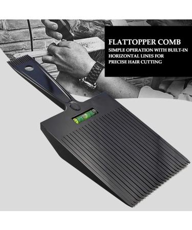 Mens Hair Clippers Flat Top Guide Comb Haircut Comb Electric Cordless Hair Trimmer Barber Shop Hairstyle Tool with Ergonomic Design for Professional or Home Usage Black - Buy Online on GoSupps.com