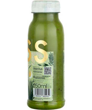 PRESS Healthfoods Kiwi Greens Chia Juice 250ml - Raw Cold Pressed Juice with Apple, Mango, Spinach, Kiwi, and Chia Seeds - Buy Online on GoSupps.com