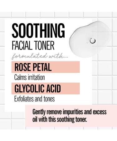 Valjean Labs Rose Petal + Glycolic Acid Facial Toner - Calming, Brightening, Exfoliating (8 oz) - Buy Online on GoSupps.com