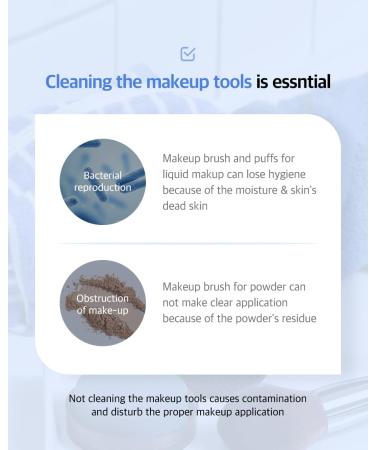 Solid Makeup Brush Cleaner - 300+ Uses | Charcoal Included | Compact & Convenient for Brushes & Puffs - Perfect for Global Shipping - Buy Online on GoSupps.com